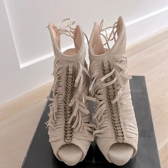 COLIN STUART の木製ヒール プラットフォーム ウェッジ サンダル Vintage Colin Stuart Shoes Womens Size 8 Chunky Platform